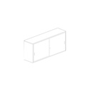 Kovinska omara z drsnimi vrati DF7114 1800x450x900 mm