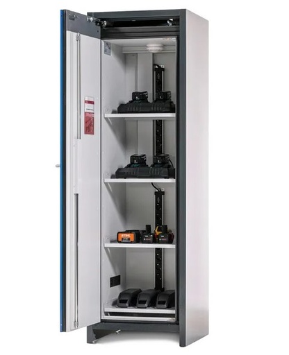 [309939] SmartStore Core-Compact polnilna omara za shranjevanje litij-ionskih baterij | 4 police