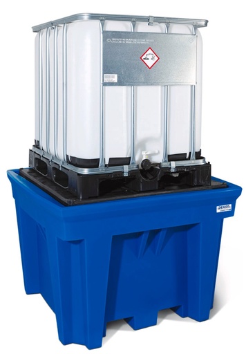 [148303] Classic-line Lovilna-prestrezna posoda iz polietilena (PE) za 1 IBC | s PE dnom